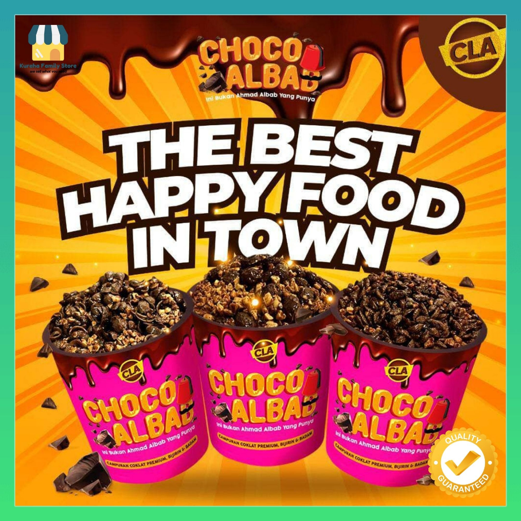 CHOCOALBAB Cocojar Choc Rice Choco Crunch with Ganache Almond Choco Jar ...