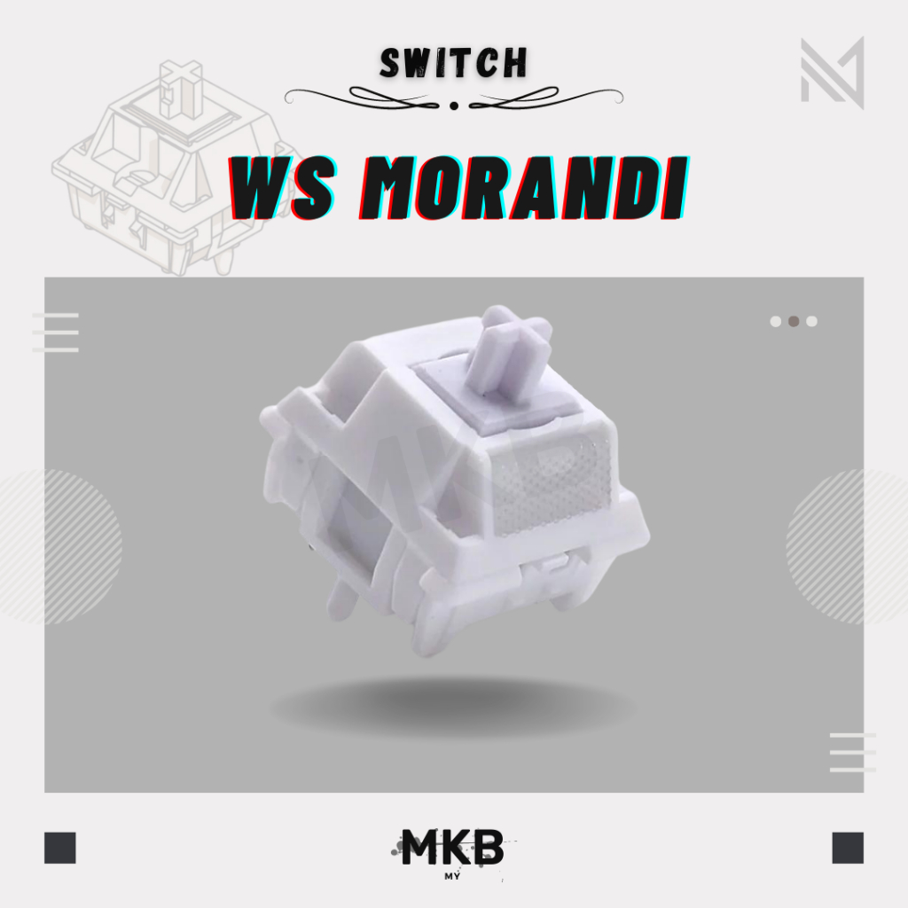 Wuque Studio WS Morandi Linear Switches Switch For Mechanical Or Gaming ...