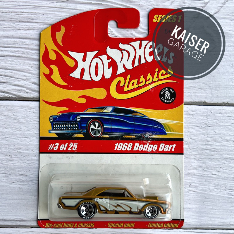 Hot Wheels Cool Classics Limited Edition : ‘68 Dodge Dart (Spectraflame ...