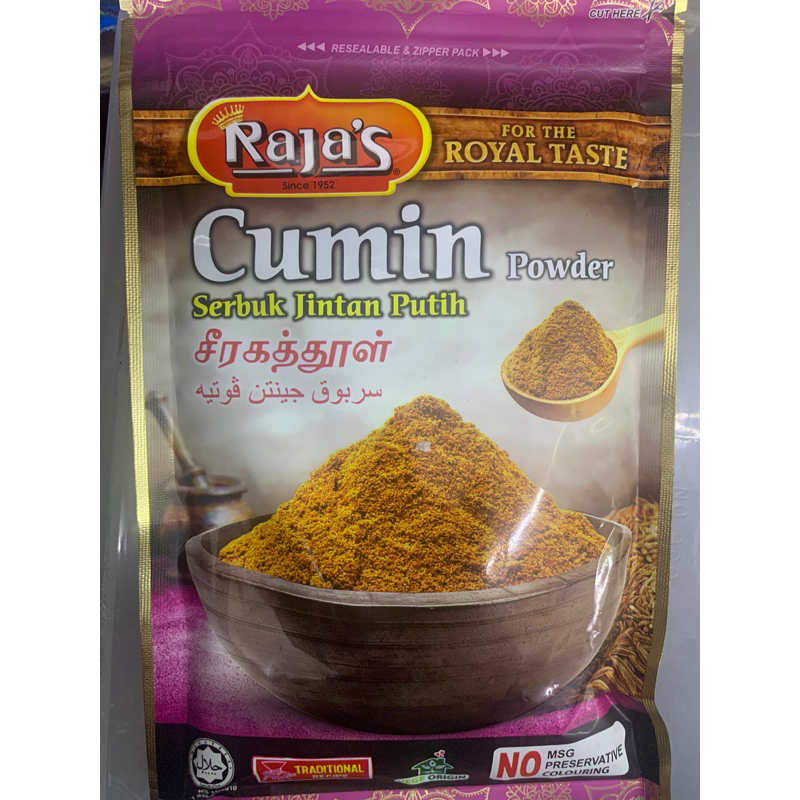 RAjas Cumin Powder 125g | Shopee Singapore