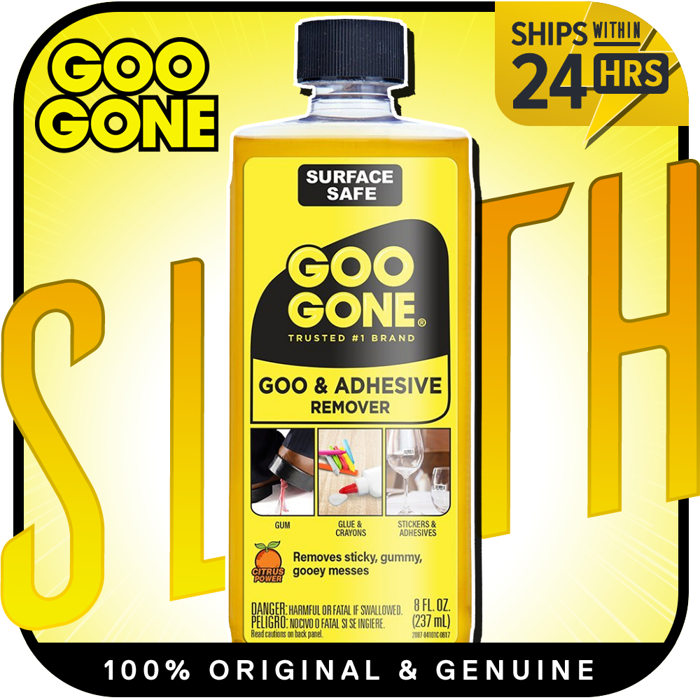 Goo Gone Surface Safe Adhesive Remover Safely Removes Stickers Labels