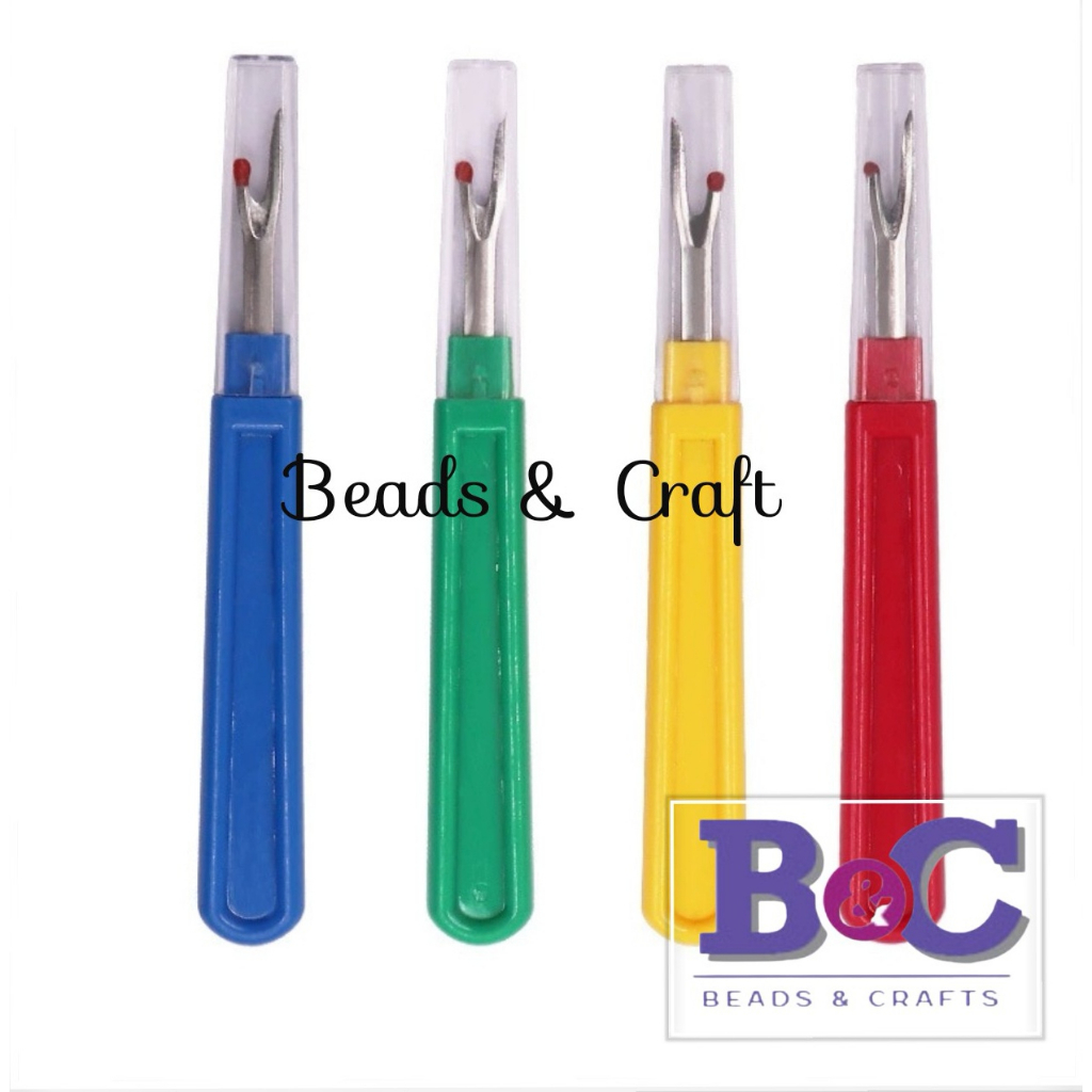 5 Pieces Ergonomic Grip Seam Ripper Colorful Large Thread Remover for  Sewing Crafting Removing Embroidery Hems and Seams