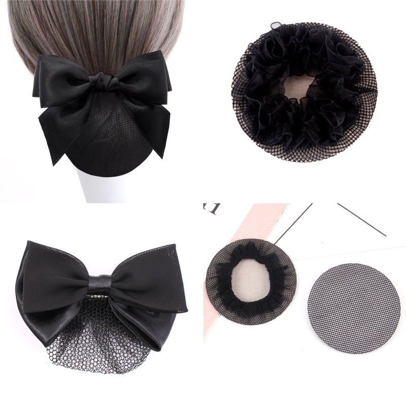Reben Jaring Rambut Getah Rambut Reben Hair Net Ribbon Hair Net Big ...