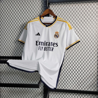 S-4XL）2021-2022 Champions League Real Madrid Home White Thailand Soccer  Jersey AAA,Real Madrid