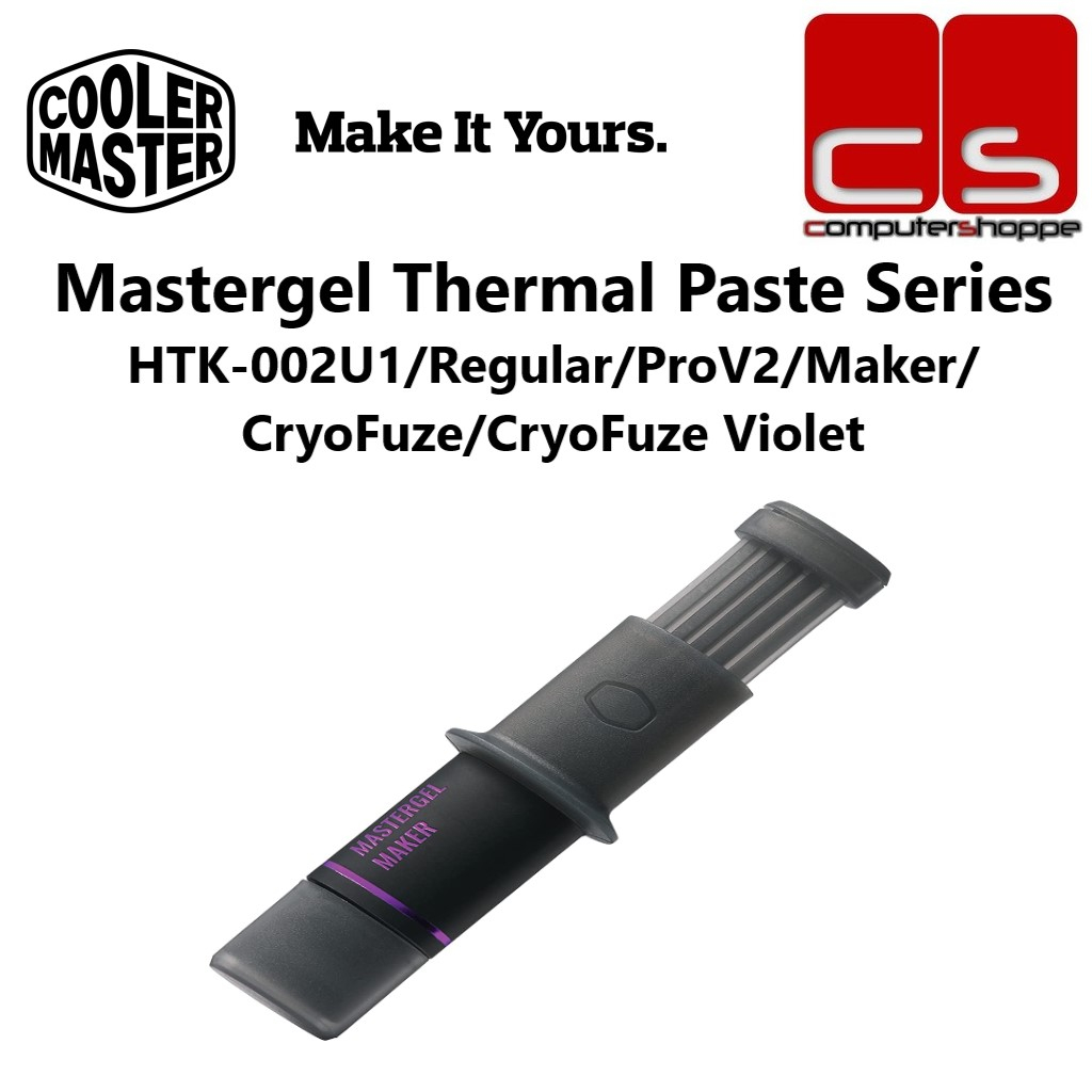 Cooler Master Mastergel Thermal Paste Series (HTK002U1/Regular/Pro