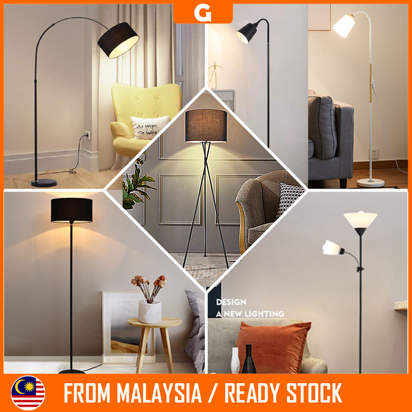 Modern Nordic Floor Lamp Standing Lamp Reading Lamp Bedside Lamp Floor ...