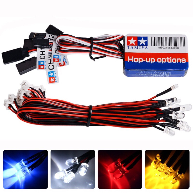 RC LED Lighting Kit For 1/10 Scale (12-LED) | Shopee Singapore