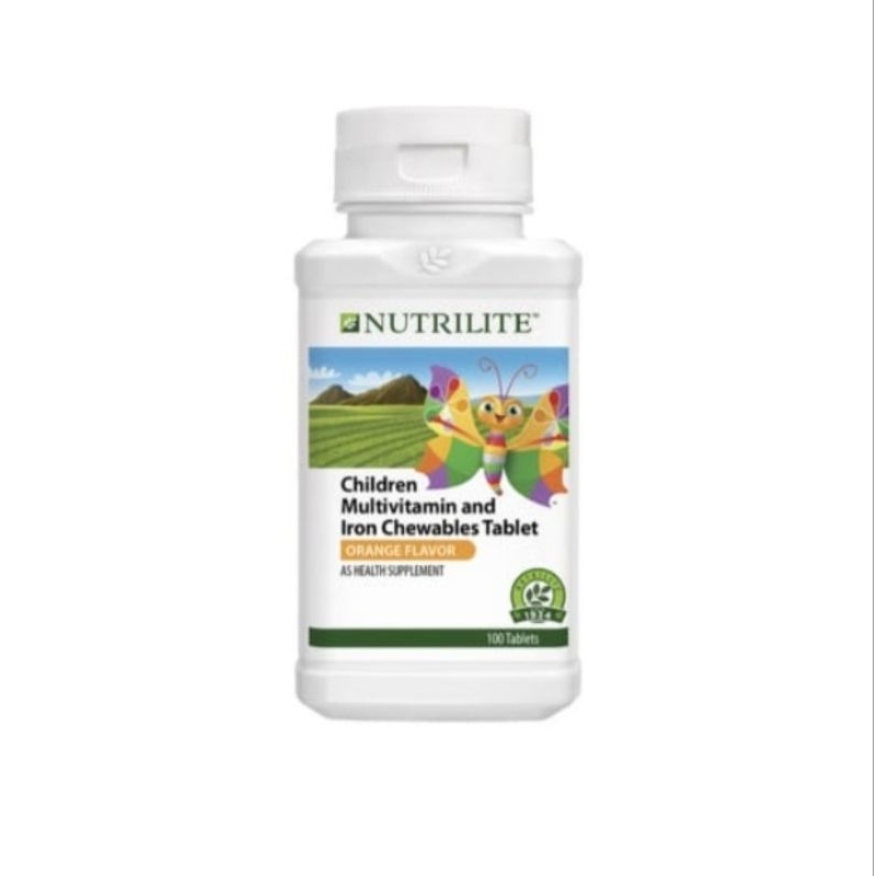 Nutrilite Children Multivitamin And Iron Chewables Tablet (100 Tab ...