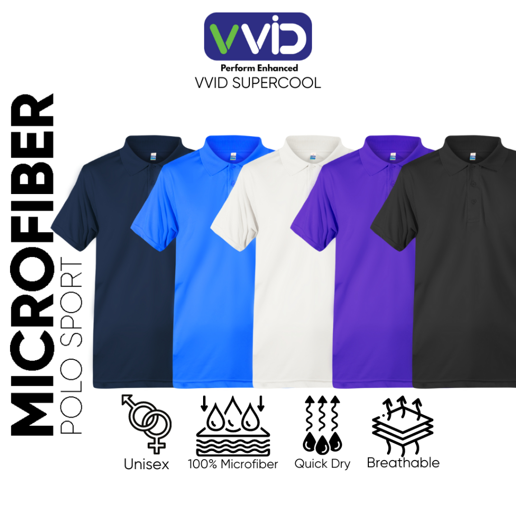 Men's Silky Smooth 100 Microfiber Interlock Collar Button Short Sleeve