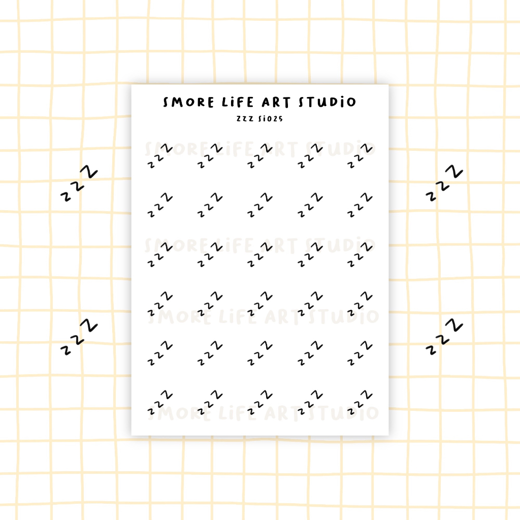 zzz stickers, Sleepy stickers, Tired Stickers, Sleeping Stickers | Bujo ...