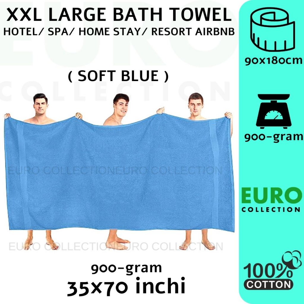 Largest bath towel size sale