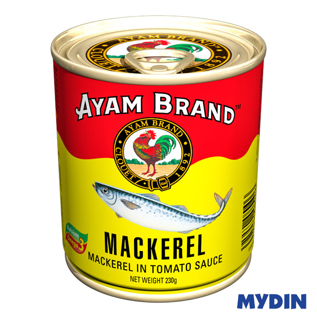 Ayam Brand Sardine in Tomato Sauce (230g) Shopee Singapore