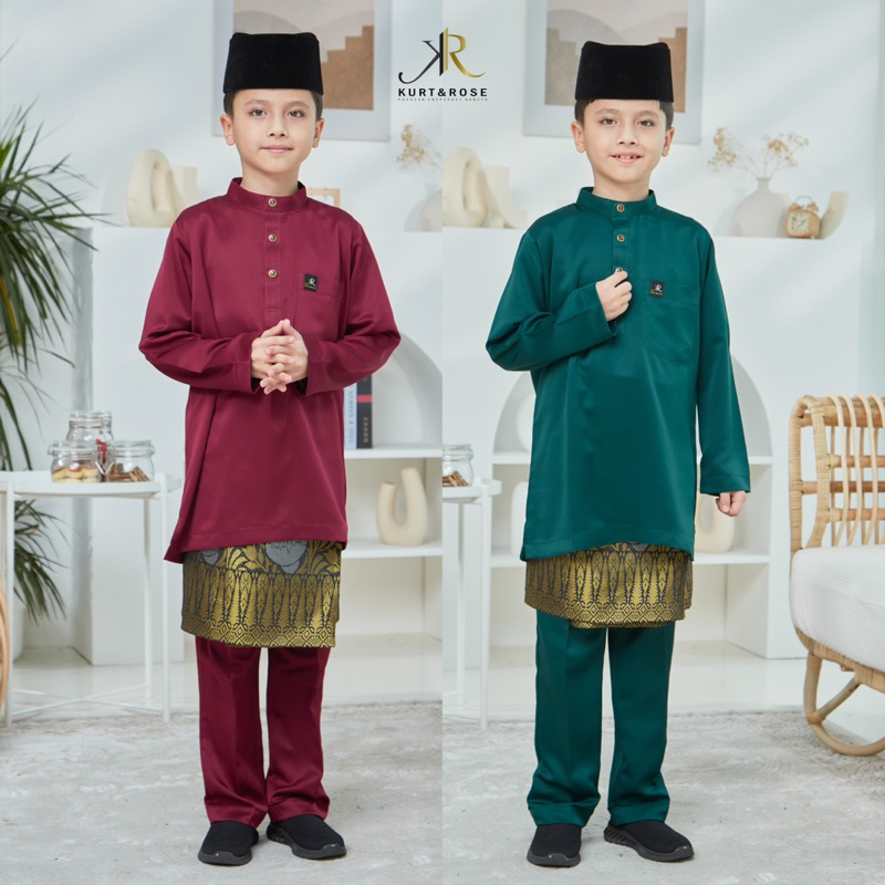 Baju Melayu Budak/ Baju Melayu Kids | Shopee Singapore