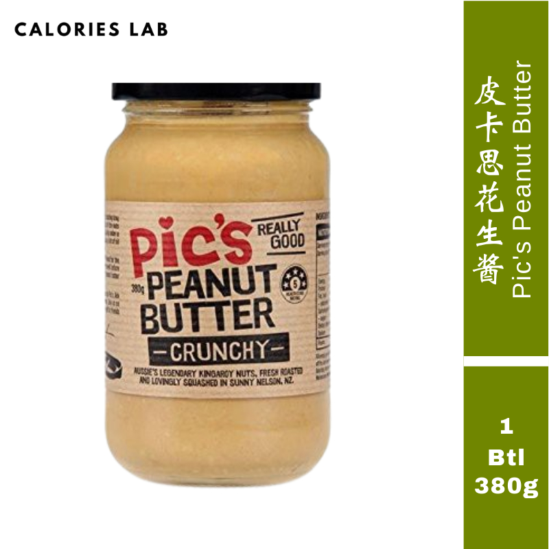 Pic's Peanut Butter no sugar and salt 380g / peanut butter diet