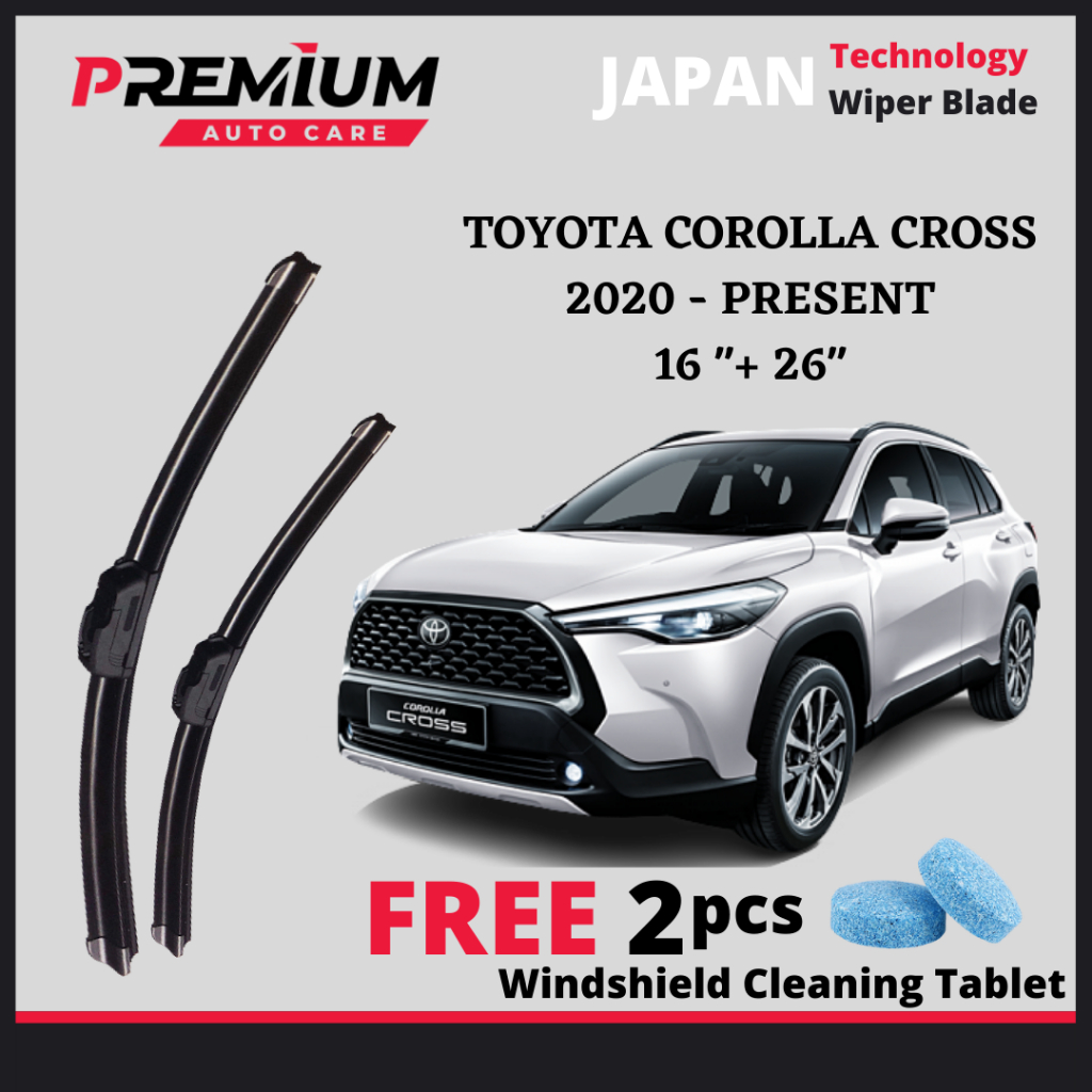 TOYOTA COROLLA CROSS [2020PRESENT] PREMIUM RUBBER WIPER BLADE