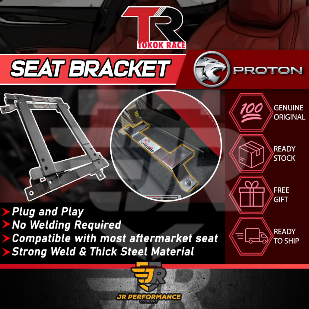 Tokok Race Bucket Seat Bracket Mitsubishi Evo Wira Waja Gen2 Persona ...