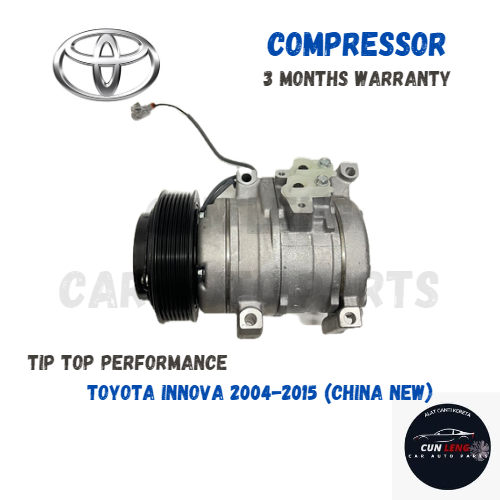 3 Month Warranty TOYOTA INNOVA 2004-2015 Car Air Cond Compressor ...