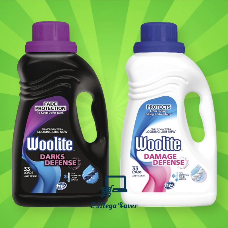 Woolite Damage/Darks Defense Laundry Detergent 1.48liter (50fl oz