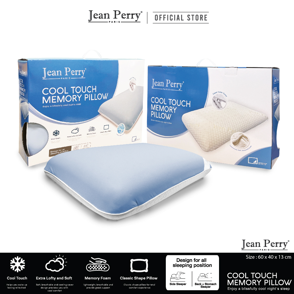 Jean Perry Cool Touch Memory Pillow Shopee Singapore