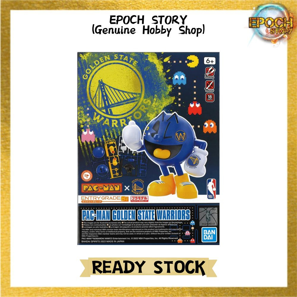 ENTRY GRADE PAC-MAN GOLDEN STATE WARRIORIS | Shopee Singapore