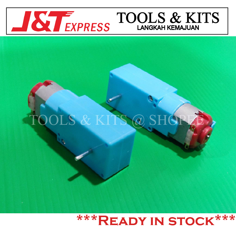 DC 130 Gear Reduction Motor with Gear Mechanism Double Shaft Reduce ...