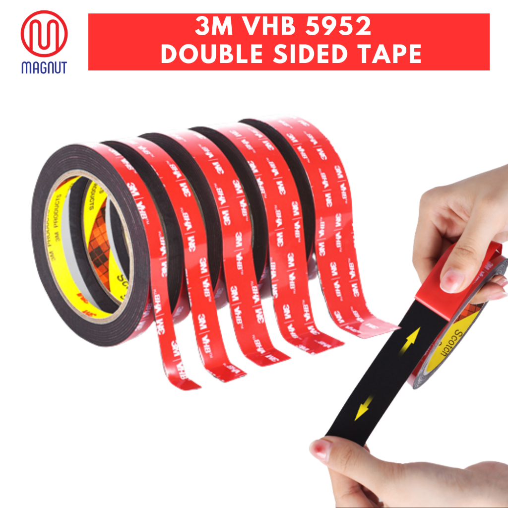 3M VHB 5952 Double Sided Tape / Multipurpose Tape / Foam Tape / High