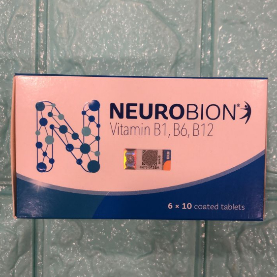 Neurobion Vitamin B1, B6, B12 (6 x 10 tablets) Shopee Singapore