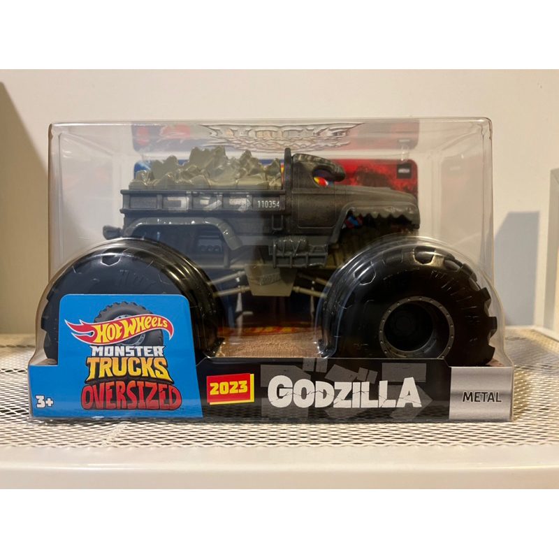 Godzilla Hot Wheels Oversized (1:24 Scale) Monster Truck Import