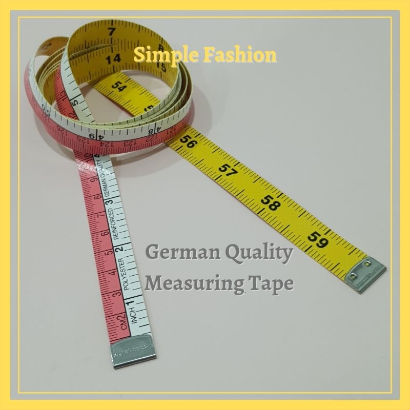 Tali Ukur / Tali Tape / Measuring Tape (60 inch/150cm) | Shopee Singapore