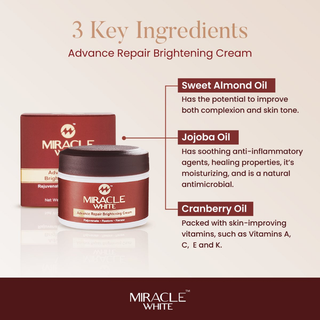 Product image MIRACLE WHITE ADVANCE REPAIR BRIGHTENING CREAM (DIRECT FROM HQ) 4