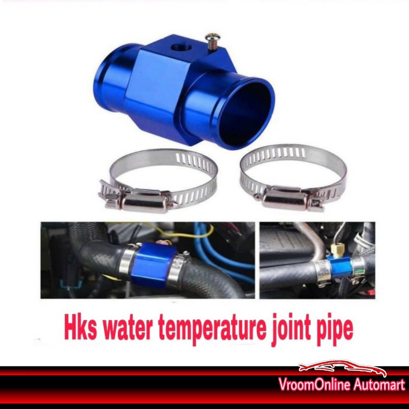 Hks Water Temperature Joint Pipe Temp Sensor Adapter Gauge Radiator 