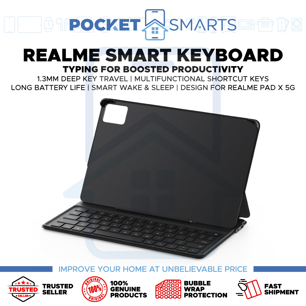Realme Smart Keyboard (Design for Realme Pad X 5G Multifunctional