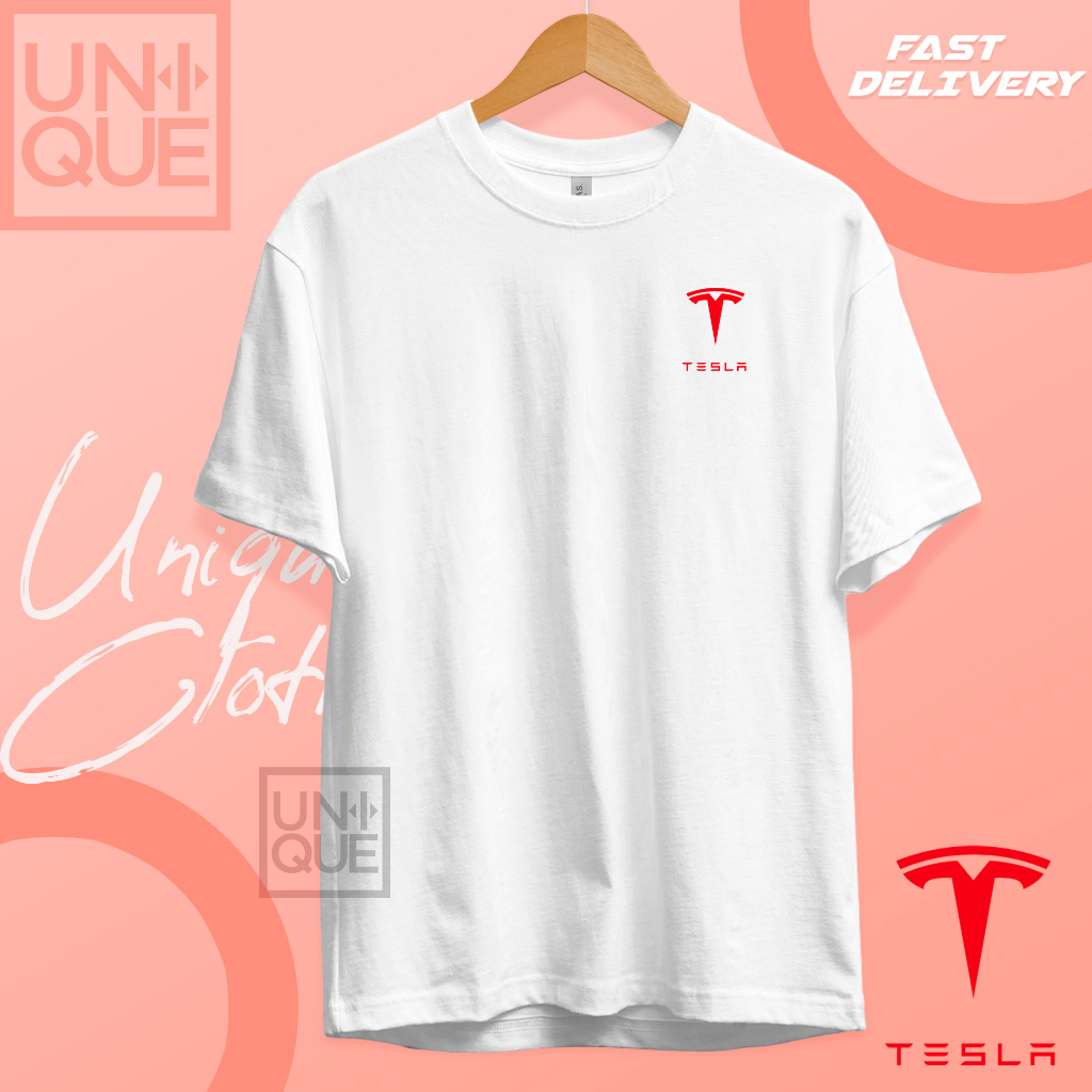 T on sale shirt tesla