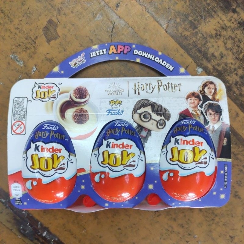 Kinder Joy T3 60g (set of 3) Harry Potter Special Edition Shopee Singapore