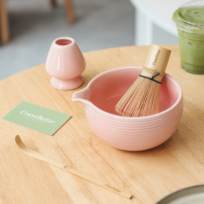 7-Piece Matcha Whisk Set – Traditional Japanese Tea Ceremony Kit With Bowl, Whisk, Scoop & Sifter