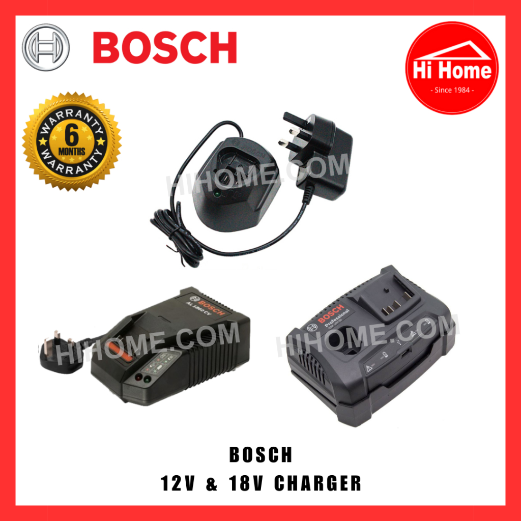 BOSCH Home and Garden PBA 18V 4.0AH Battery AL 1880CV 18V Charger  1600A011T8 1600A011U0