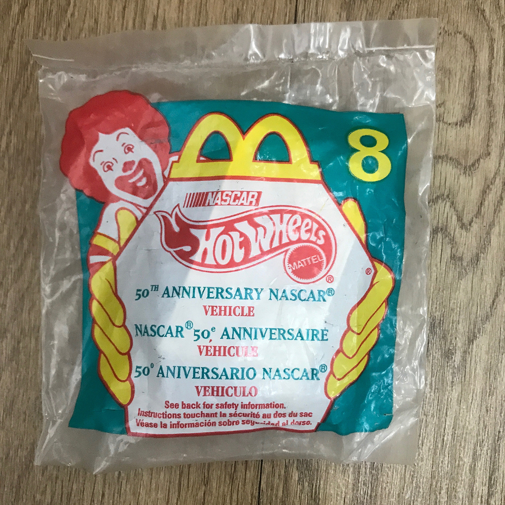 McDonald's 1998 Happy Meal - Hot Wheels 50th Anniversary NASCAR 94 Gold ...