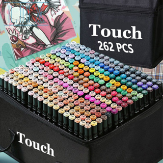 STA 80Colors Set Water Based Ink Sketch Marker Pens Twin Tip Fine Brush  Marker Pen For Graphic Drawing Manga Art Supplies, Wish