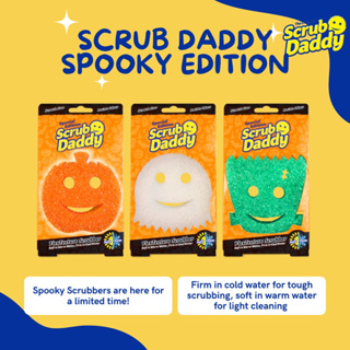 Scrub Daddy Halloween Special Edition FlexTexture Scrubber Shipper