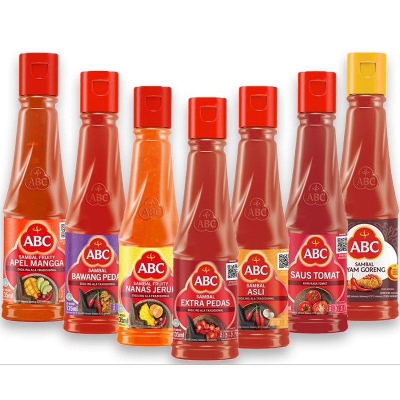Abc - SAMBAL and TOMATO Sauce (BPOM) | Shopee Singapore