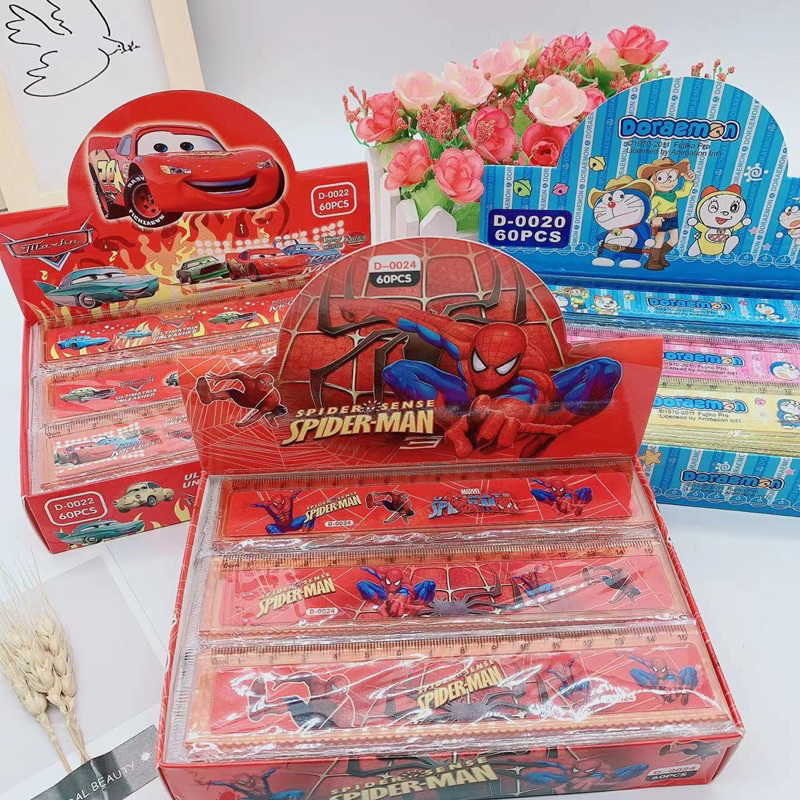 Doraemon car tsum tsum design ruler stationary draw straight line ...