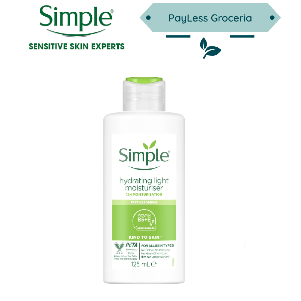 Simple Hydrating Light Moisturiser 125ml | Shopee Singapore