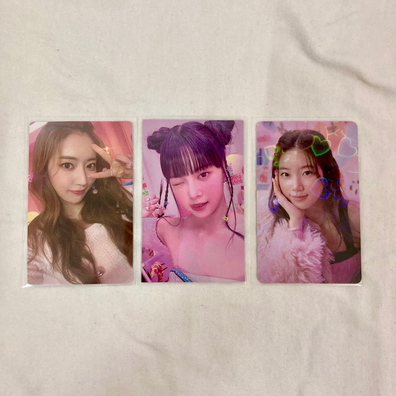 Lesserafim Japan Fearless jacket dolo album photocard pc Weverse lucky ...