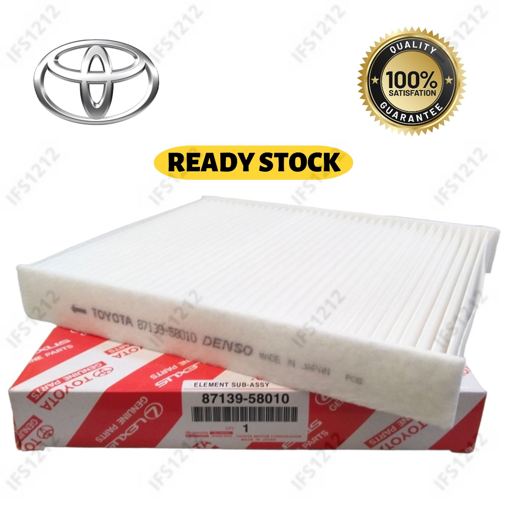 AIR COND FILTER TOYOTA HILUX REVO INNOVA ALPHARD VELLFIRE FORTUNER ...