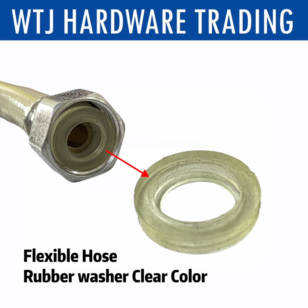 Flexible Hose Rubber Washer Clear 1 2 