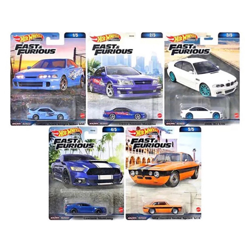 HOT WHEELS HNW46-956C FAST AND FURIOUS 2023 C CASE | Shopee Singapore