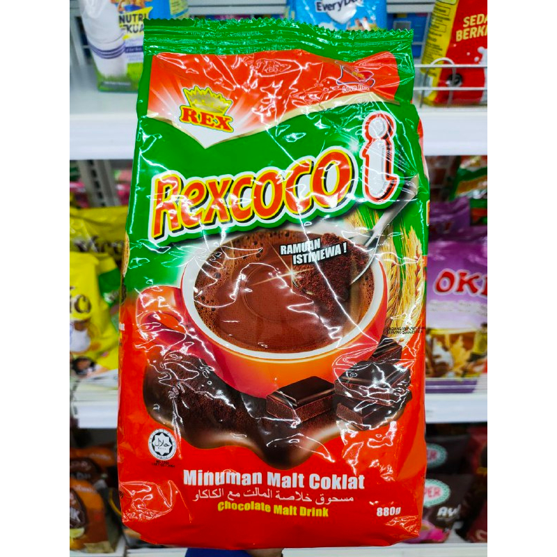 REX REXCOCO CHOCOLATE MALT DRINK 880g | Shopee Singapore