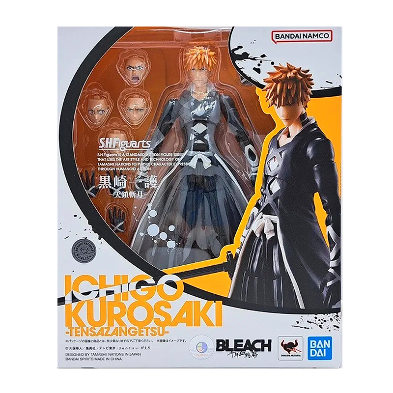 S.H. Figuarts Ichigo Kurosaki -Tensa Zangetsu- (BLEACH) | Shopee Singapore