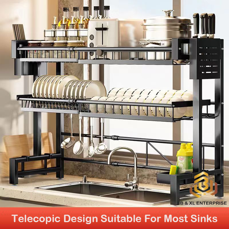 Kitchen Sink Rack /Rak Pinggan Sinki Stainless Steel Dish Rack Rak ...