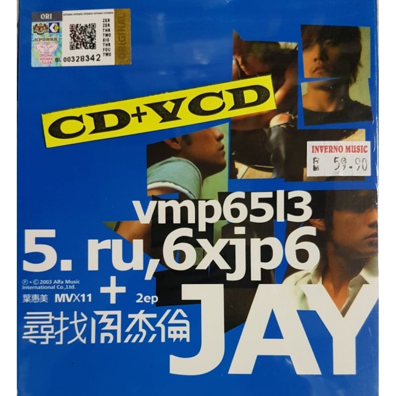 Jay Chou Jay ChouLooking for Jay Chou (Malaysia Version CD+VCD